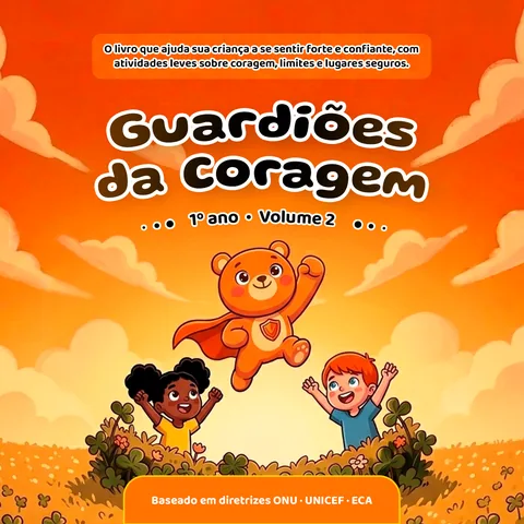 Capa — Coragi 1º Ano, Volume 2